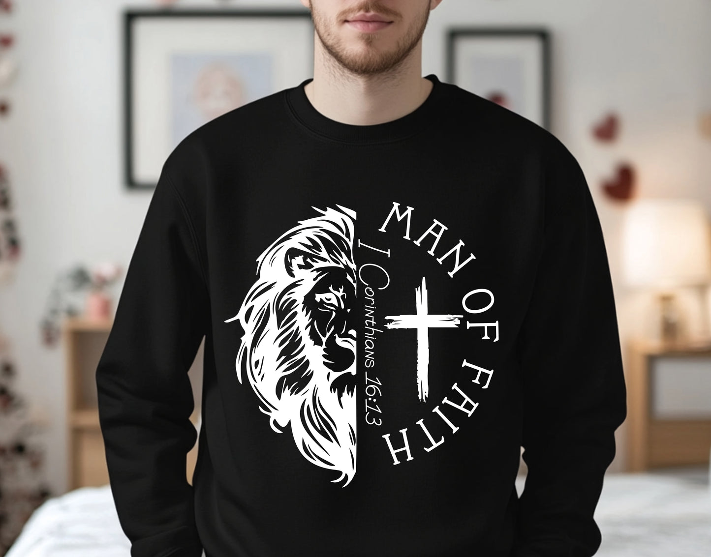 MAN OF FAITH Sweatshirt