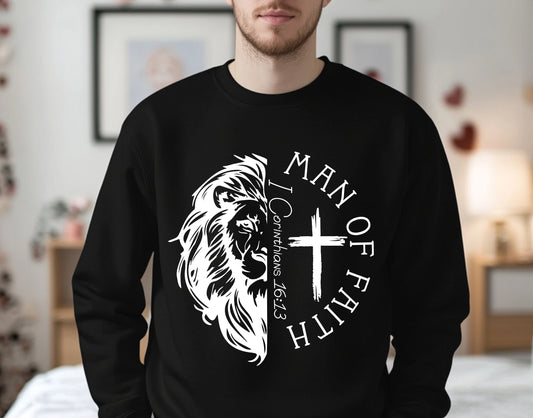 MAN OF FAITH Sweatshirt