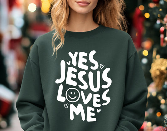 JESUS LOVE ME Sweatshirt