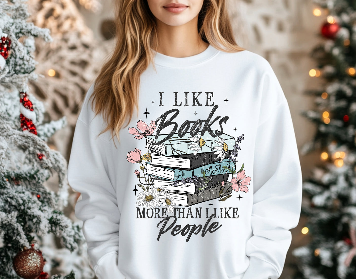 Books are my therapy SWEATSHIRT