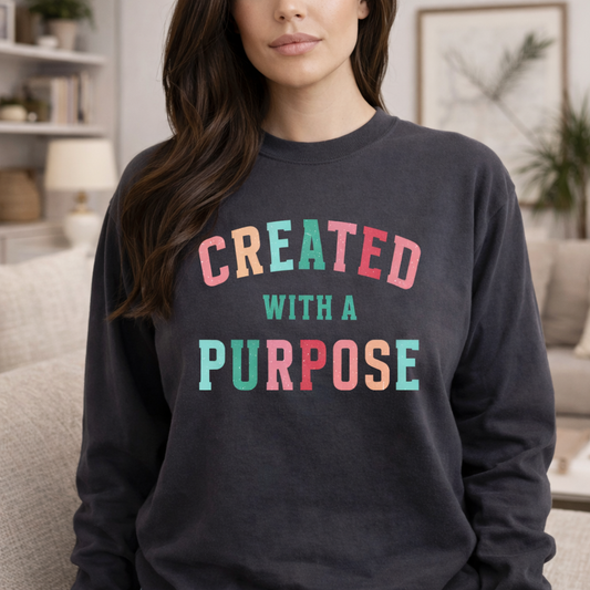 Created with Purpose Sweatshirt