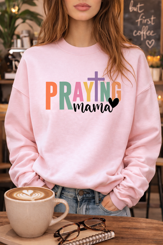 Praying Mama Colorful Sweatshirt