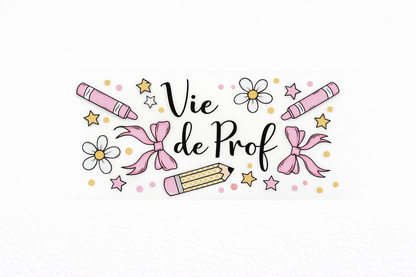 Vie de Prof Glass Tumbler 16 oz